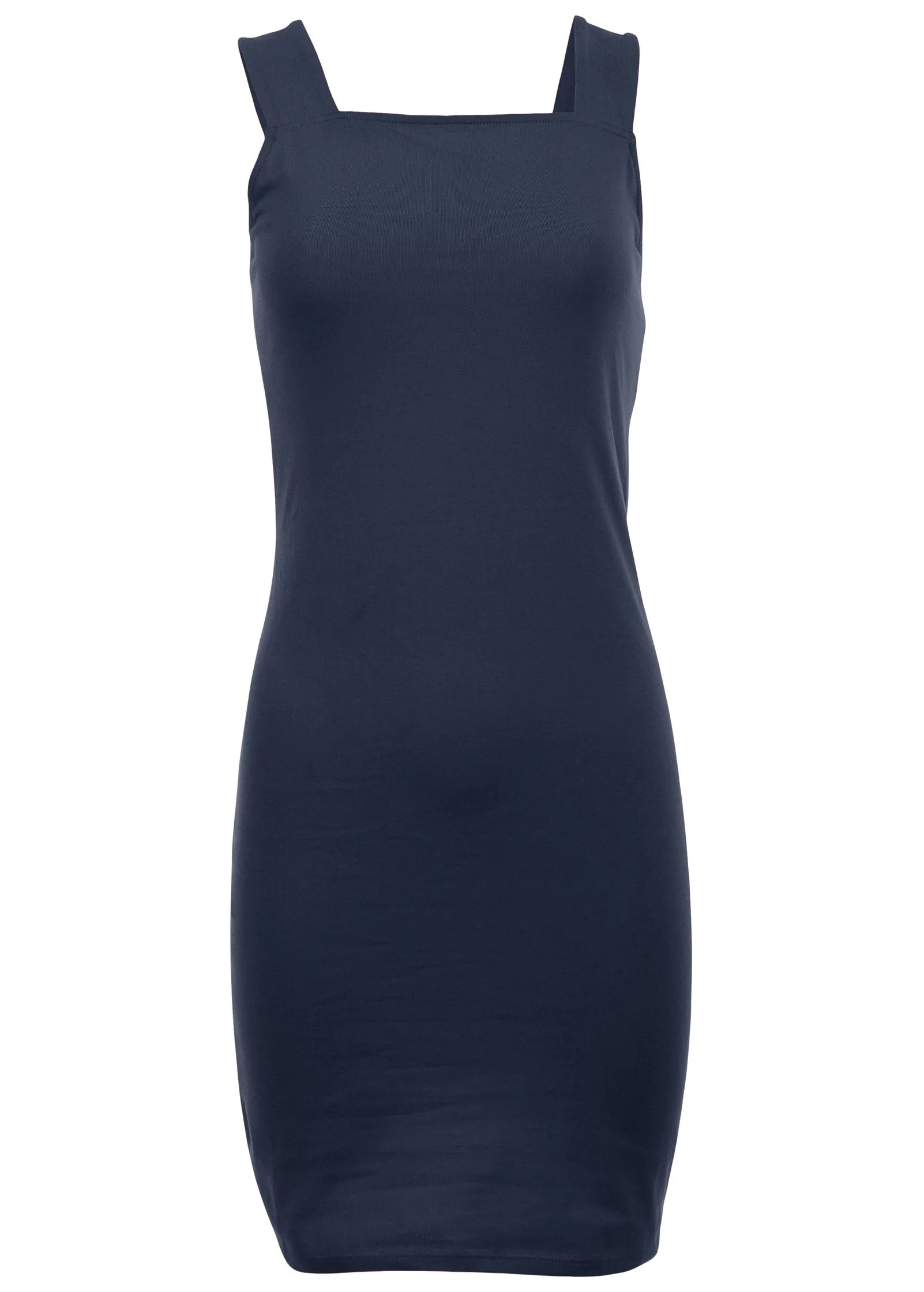 Square Neck Tank Dress - Navy sold by VENUS product image thumbnail 3