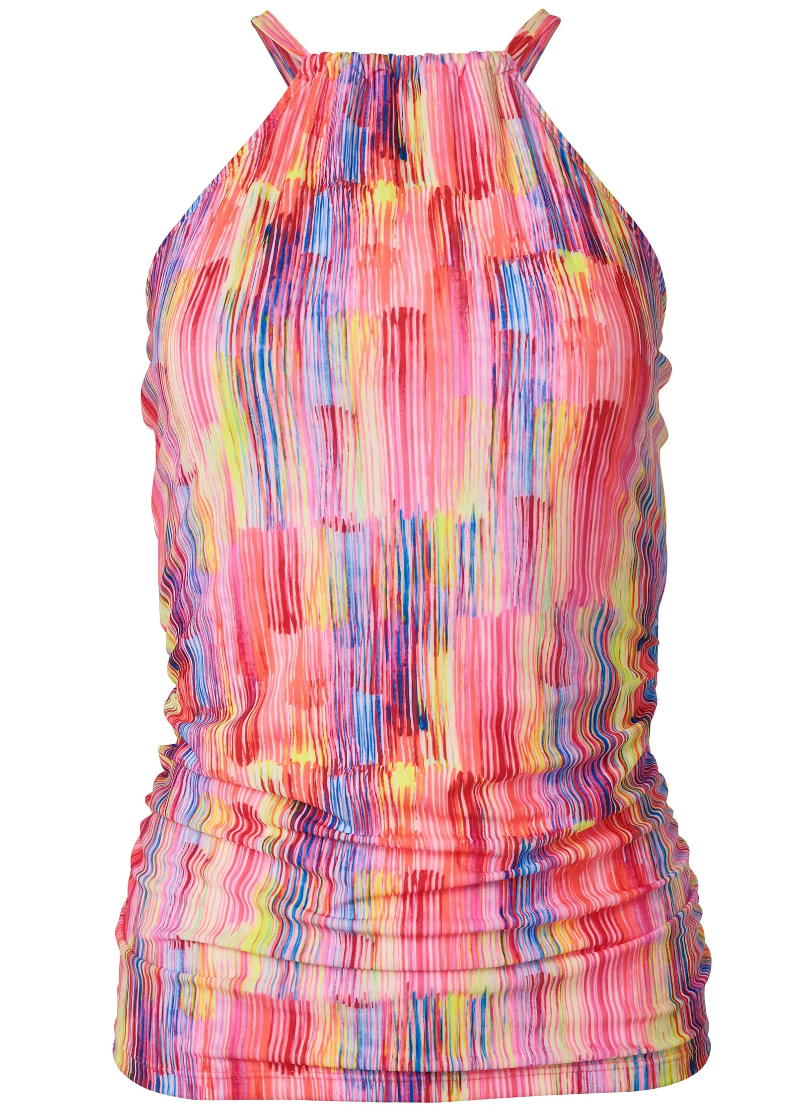 Ruched Side Halter Tankini - Candy Reign sold by VENUS product image thumbnail 5