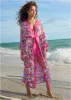 Midi Kimono Cover-Up - Bright Palm sold by VENUS