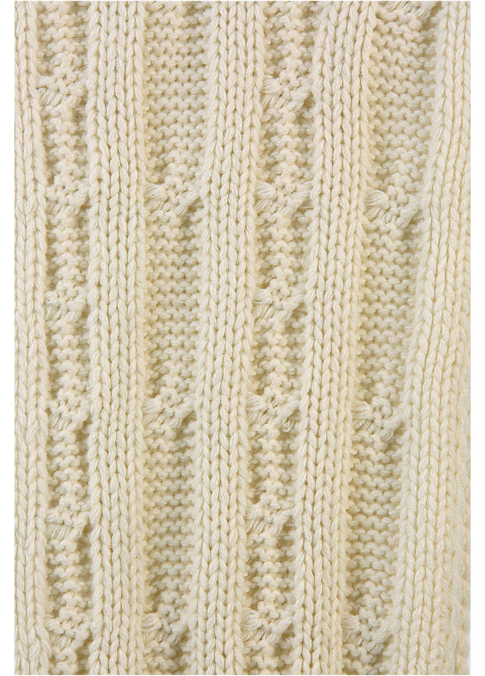 Cozy Knit Scarf - Cream sold by VENUS product image thumbnail 2