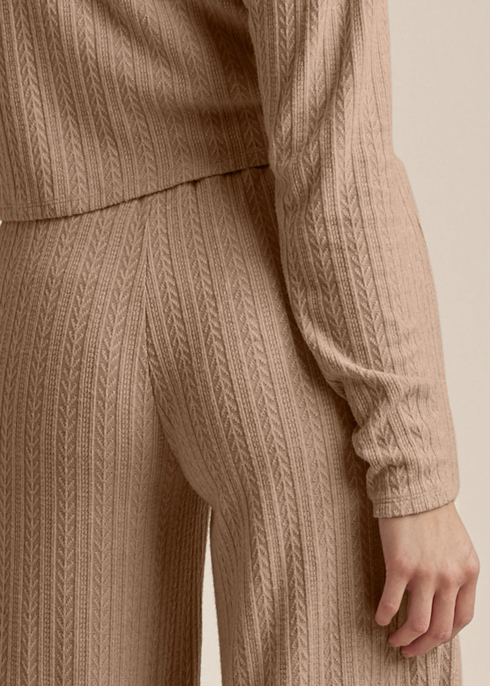 Twist Front Lounge Set - Light Brown sold by VENUS product image thumbnail 4