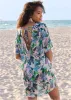 Printed Cover-Up Tunic - Morning Tropics sold by VENUS