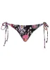Miami Tie Side Bottom - Desert Ikat Black sold by VENUS