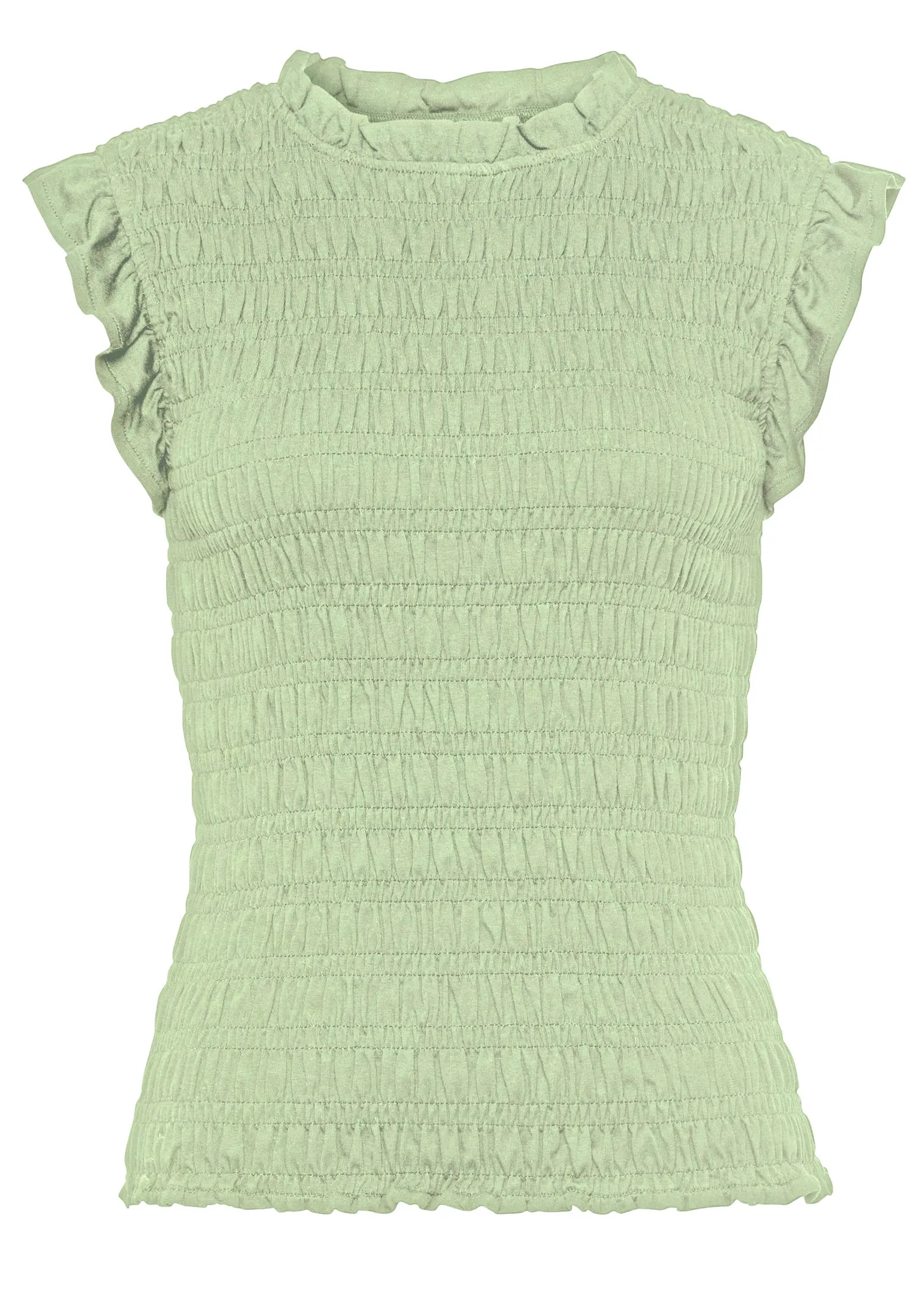 Smocked Tank Top - Mint sold by VENUS product image thumbnail 2