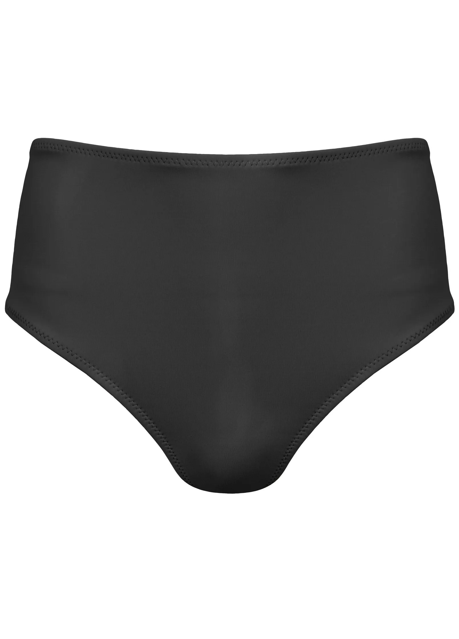 Ruffle Mid-Rise Bottom - Black Beauty sold by VENUS product image thumbnail 5