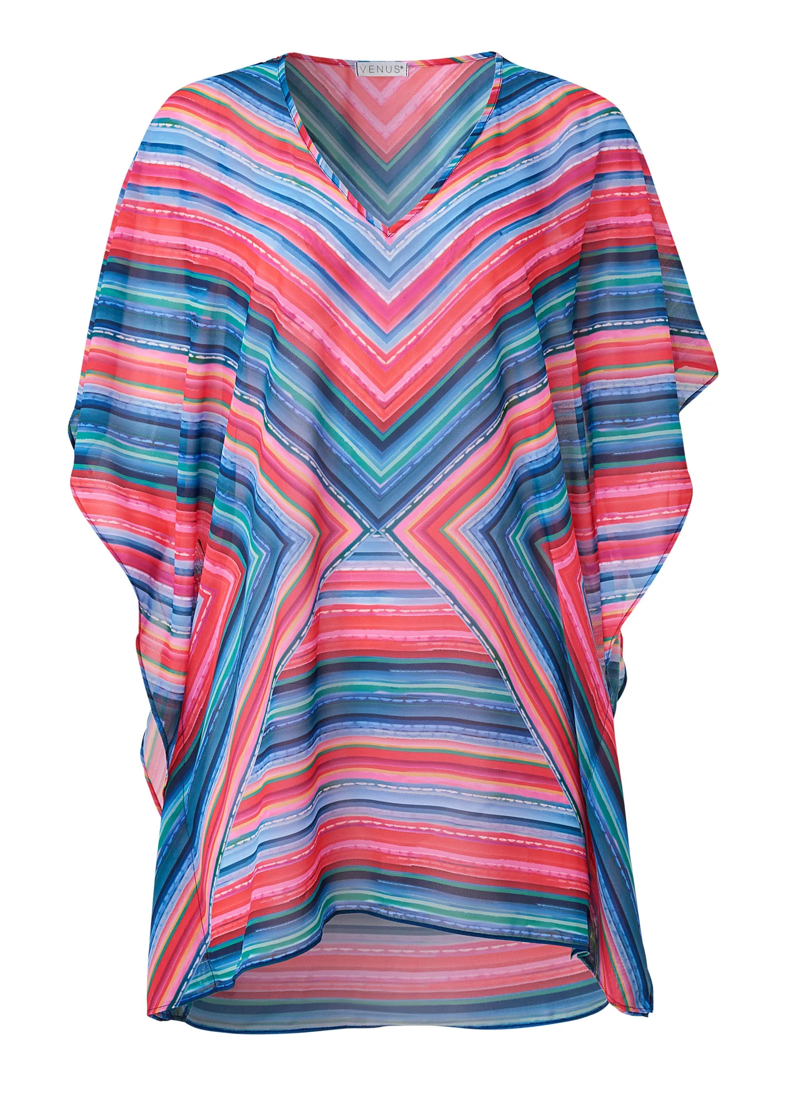 Kaftan Tunic Cover-Up - Neon Gaze sold by VENUS product image thumbnail 3