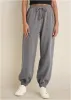 Double Knit Joggers - Medium Heather Grey sold by VENUS