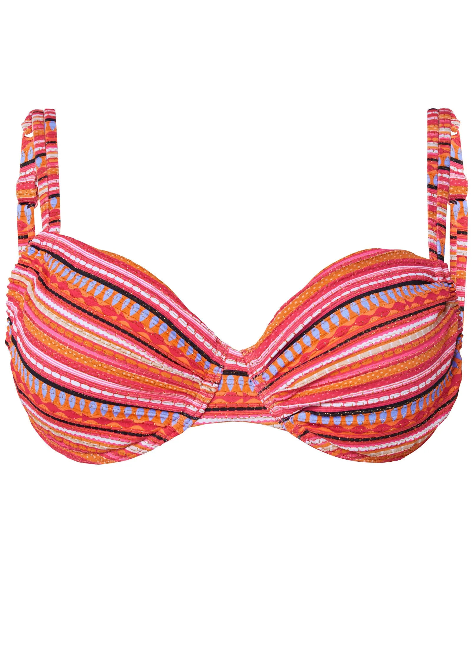 Double Strap Underwire Top - Sunrise Stripes sold by VENUS product image thumbnail 2
