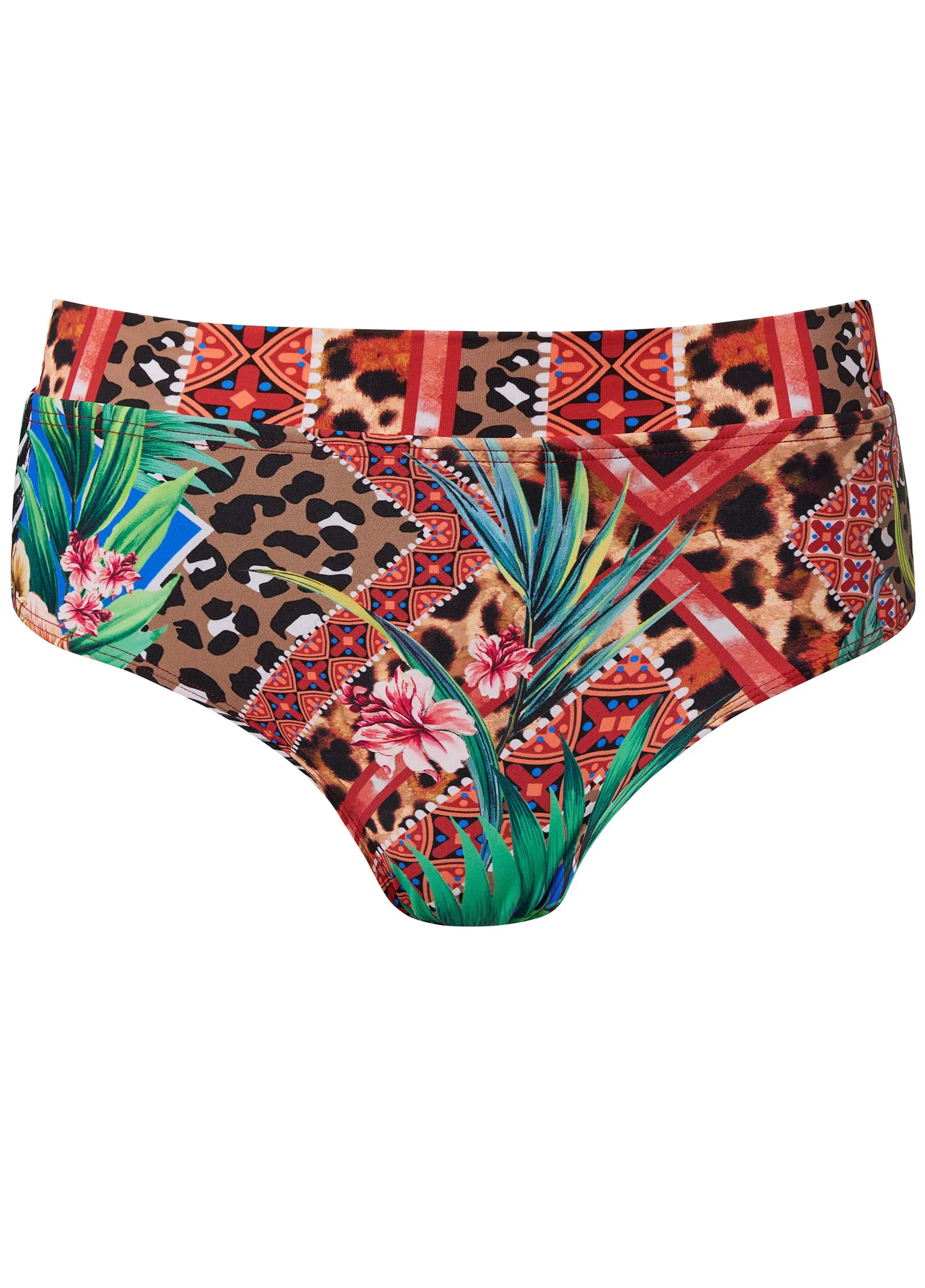 Volley High-Waist Bottom - Tropical Nature sold by VENUS product image thumbnail 3