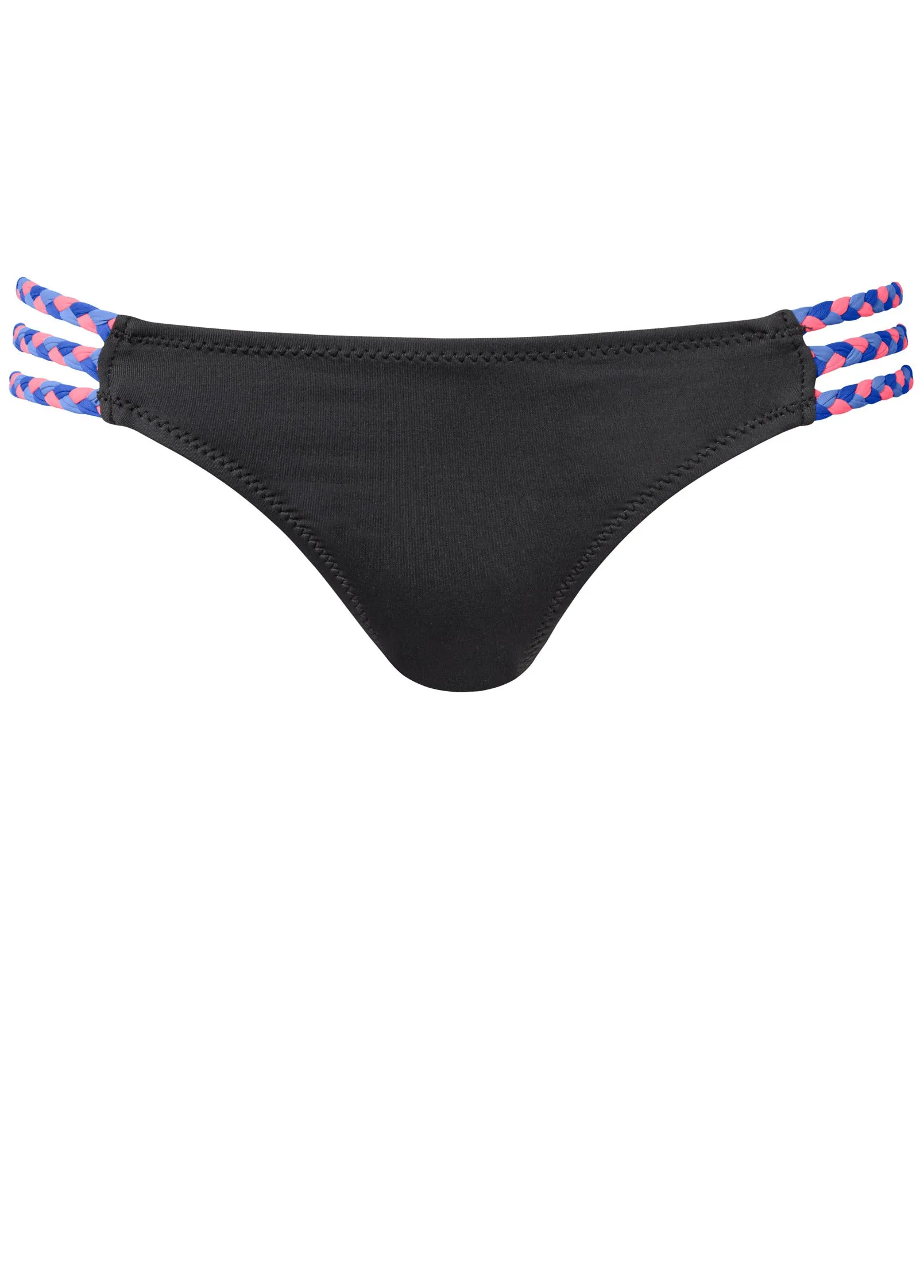 Braided Lowrise Bottoms - Blissfully Black sold by VENUS product image thumbnail 5