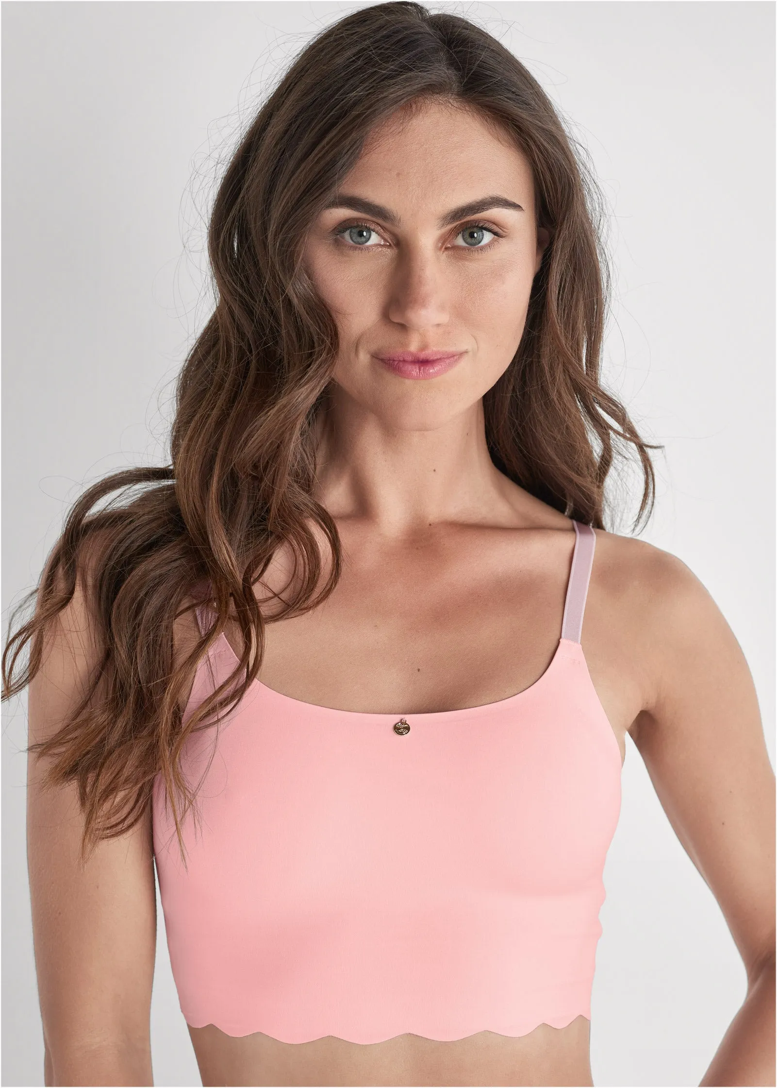 Pearl By VENUS® Scalloped Bralette - Peony Paradise sold by VENUS