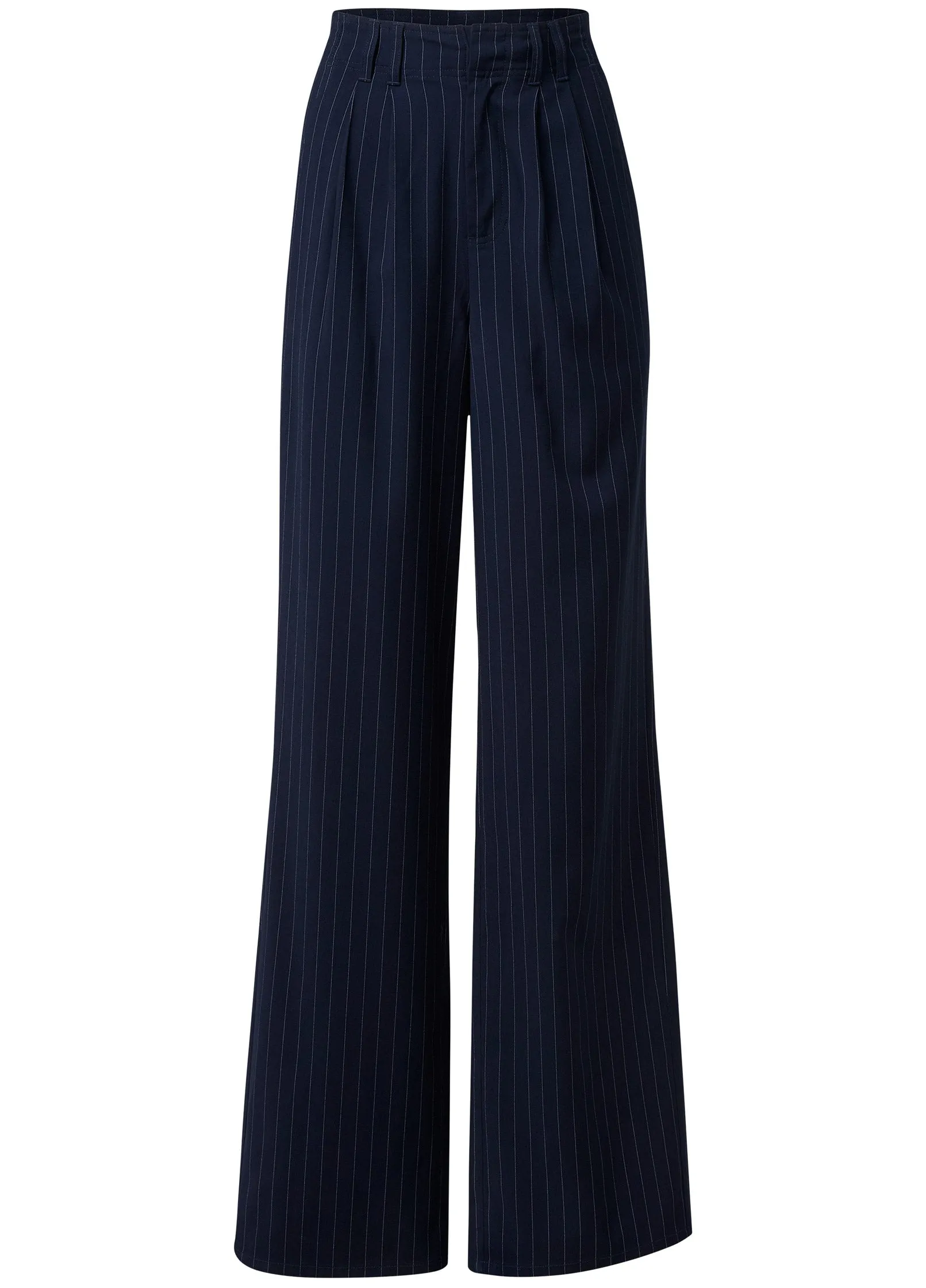 Sleeveless Cropped Suit Set - Navy Multi sold by VENUS product image thumbnail 4