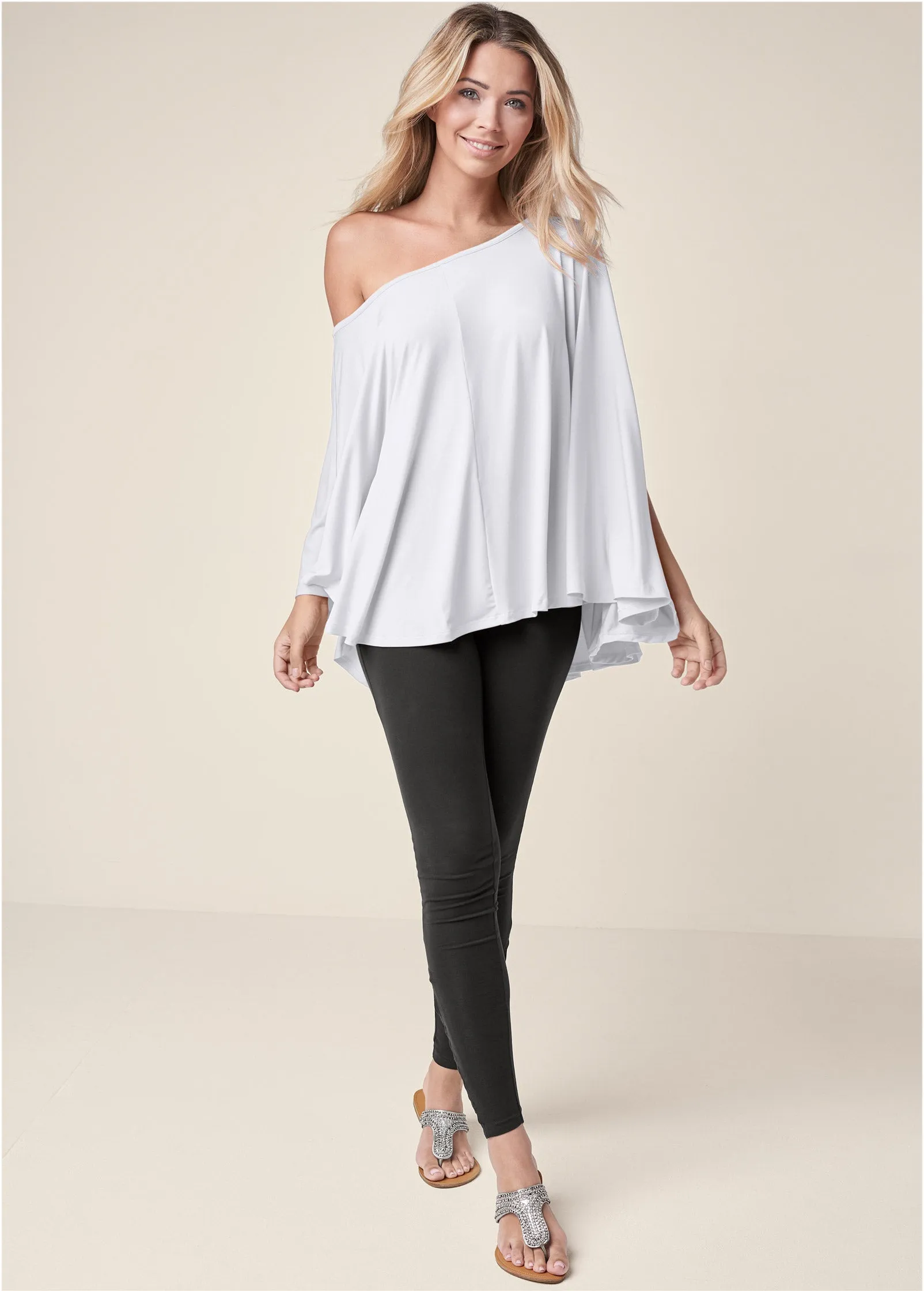 Asymmetrical Top - White sold by VENUS product image thumbnail 2