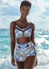 Ladder Trim Swim Shorts - Calypso Bloom sold by VENUS