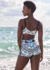 Ladder Trim Swim Shorts - Calypso Bloom sold by VENUS