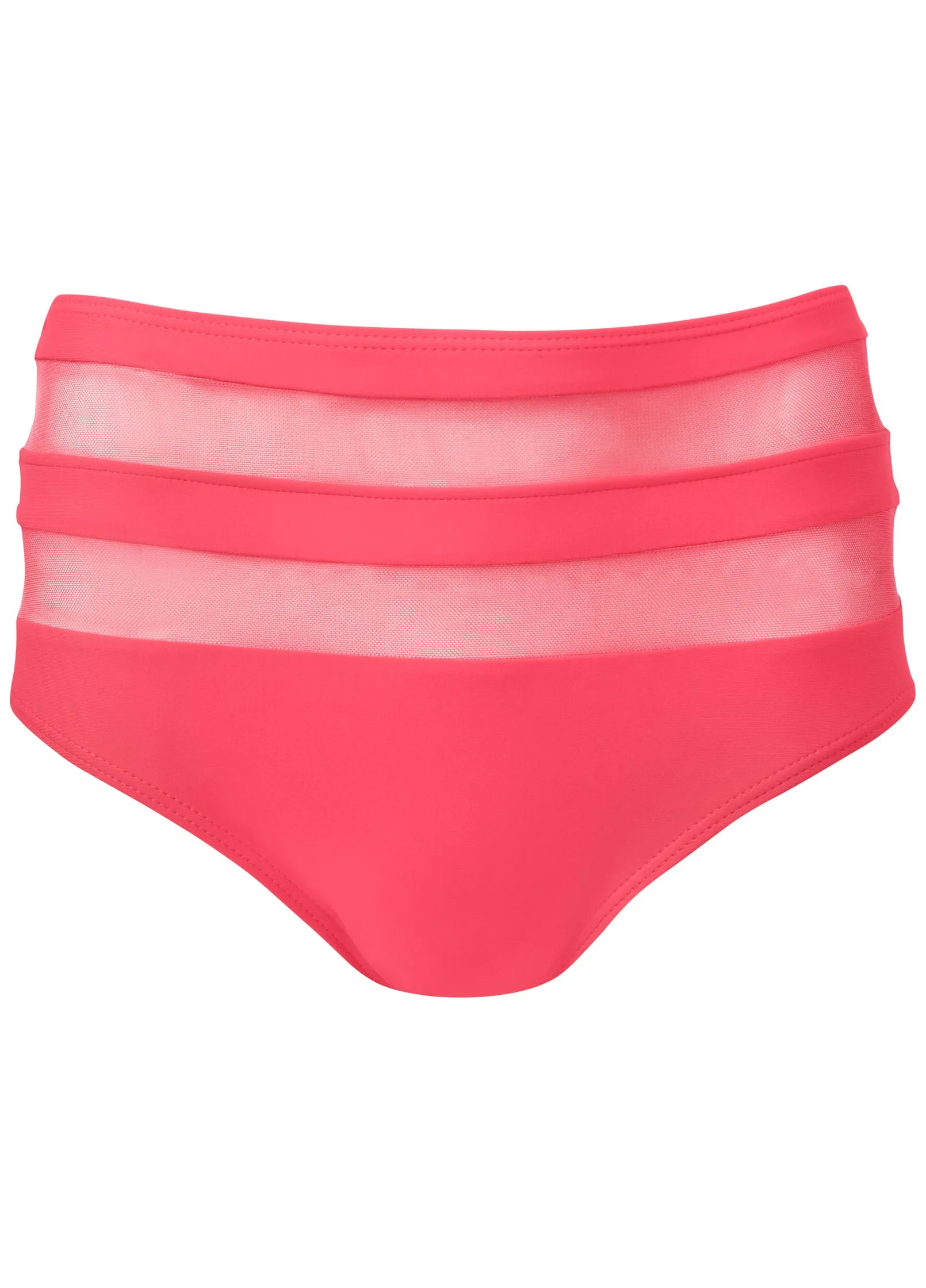 Mesh High-Waist Bottom - Sunset Pink sold by VENUS product image thumbnail 5