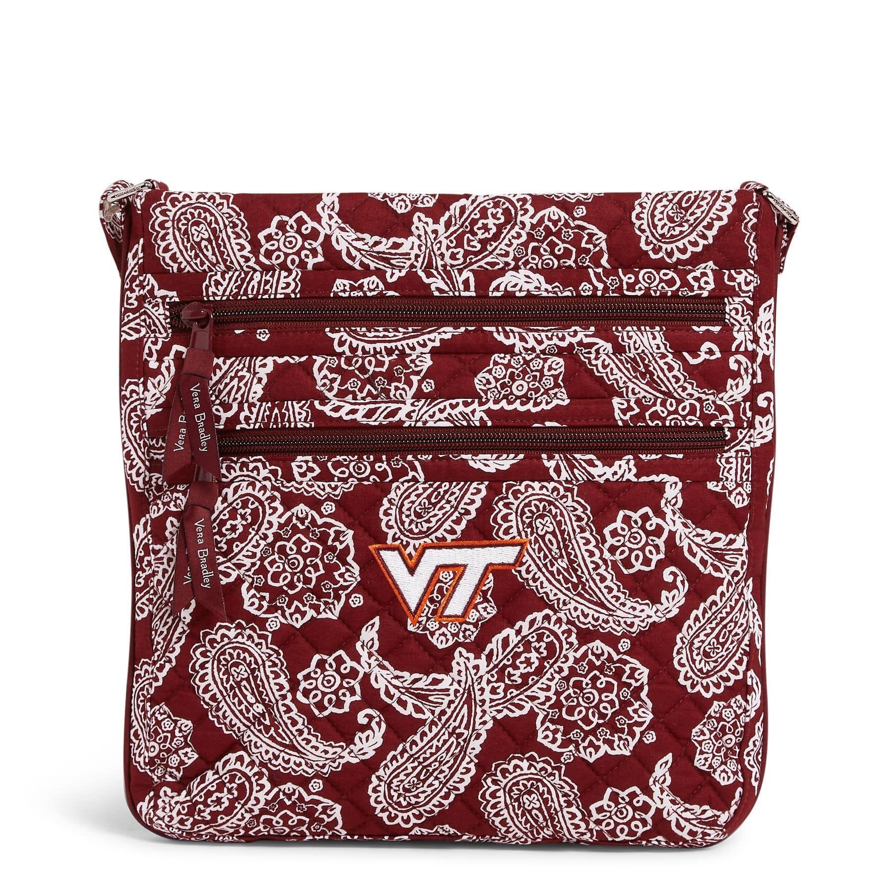 Collegiate Triple Zip Hipster Crossbody Bag sold by Vera Bradley