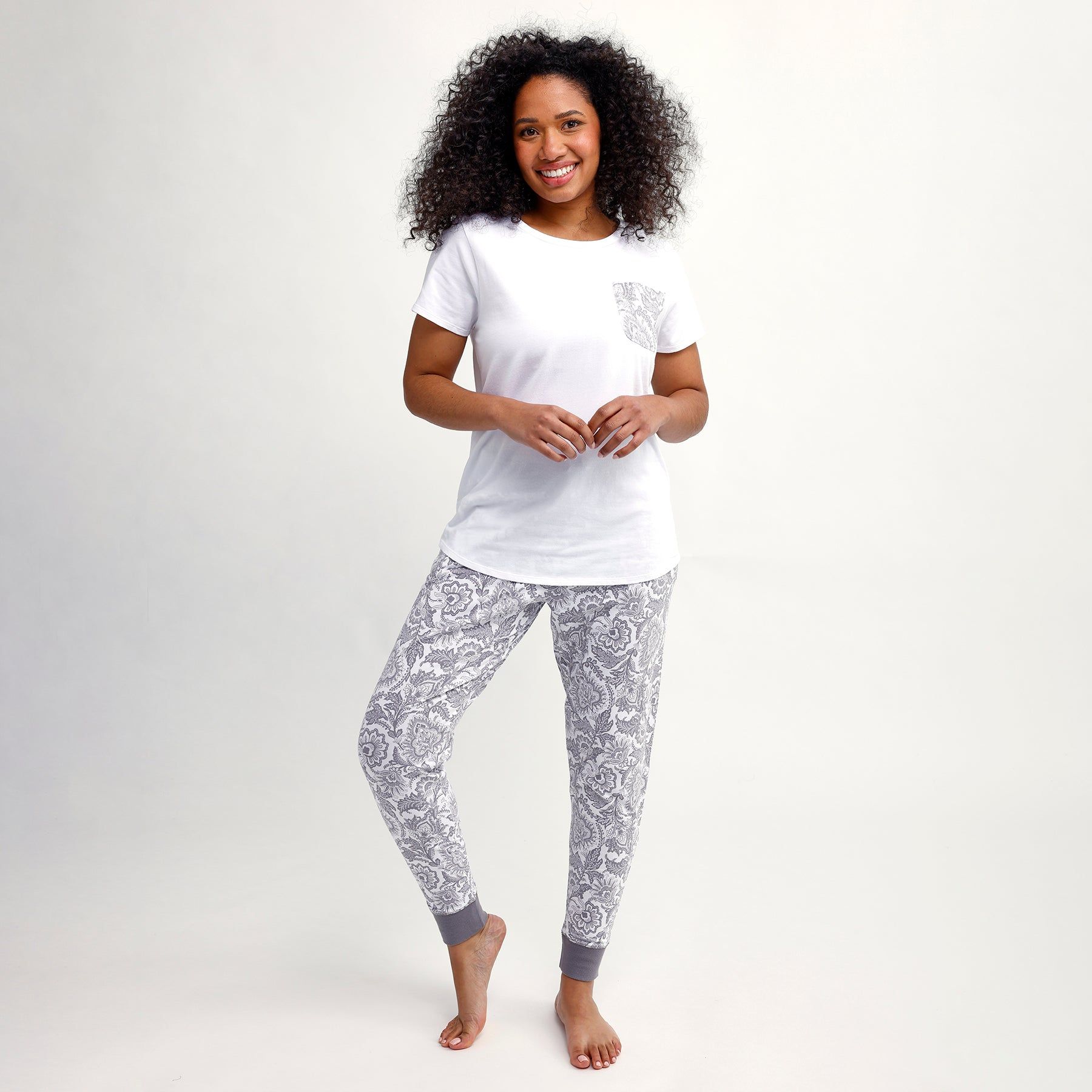 Short-Sleeved Pajama Tee sold by Vera Bradley product image thumbnail 3