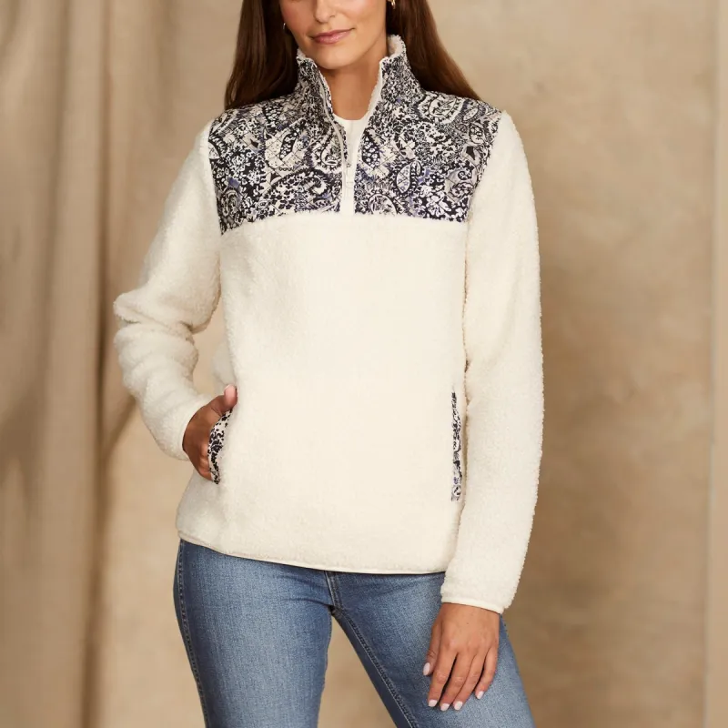 Teddy Fleece Pullover sold by Vera Bradley