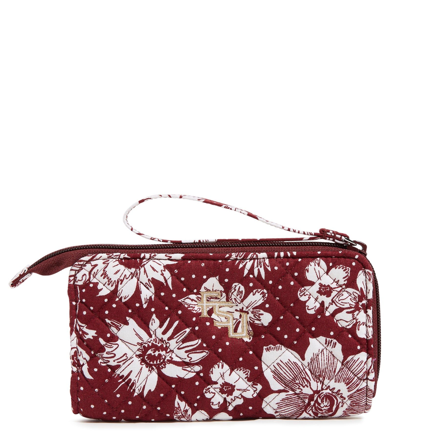 Collegiate RFID Front Zip Wristlet sold by Vera Bradley