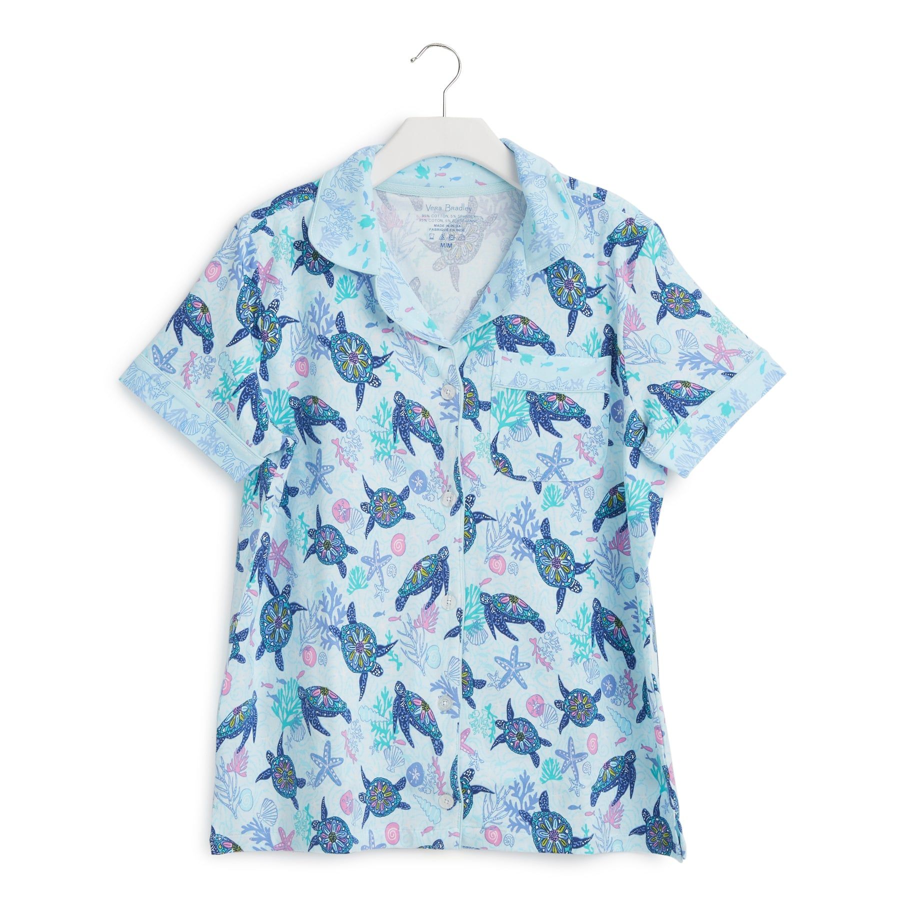 Short-Sleeved Pajama Set sold by Vera Bradley product image thumbnail 3