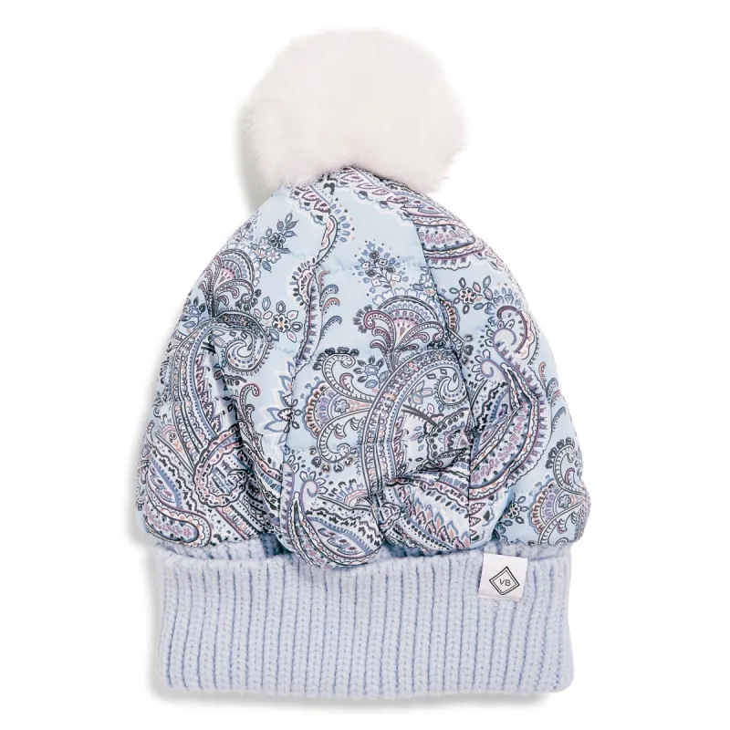 Quilted Pom Beanie made by Vera Bradley