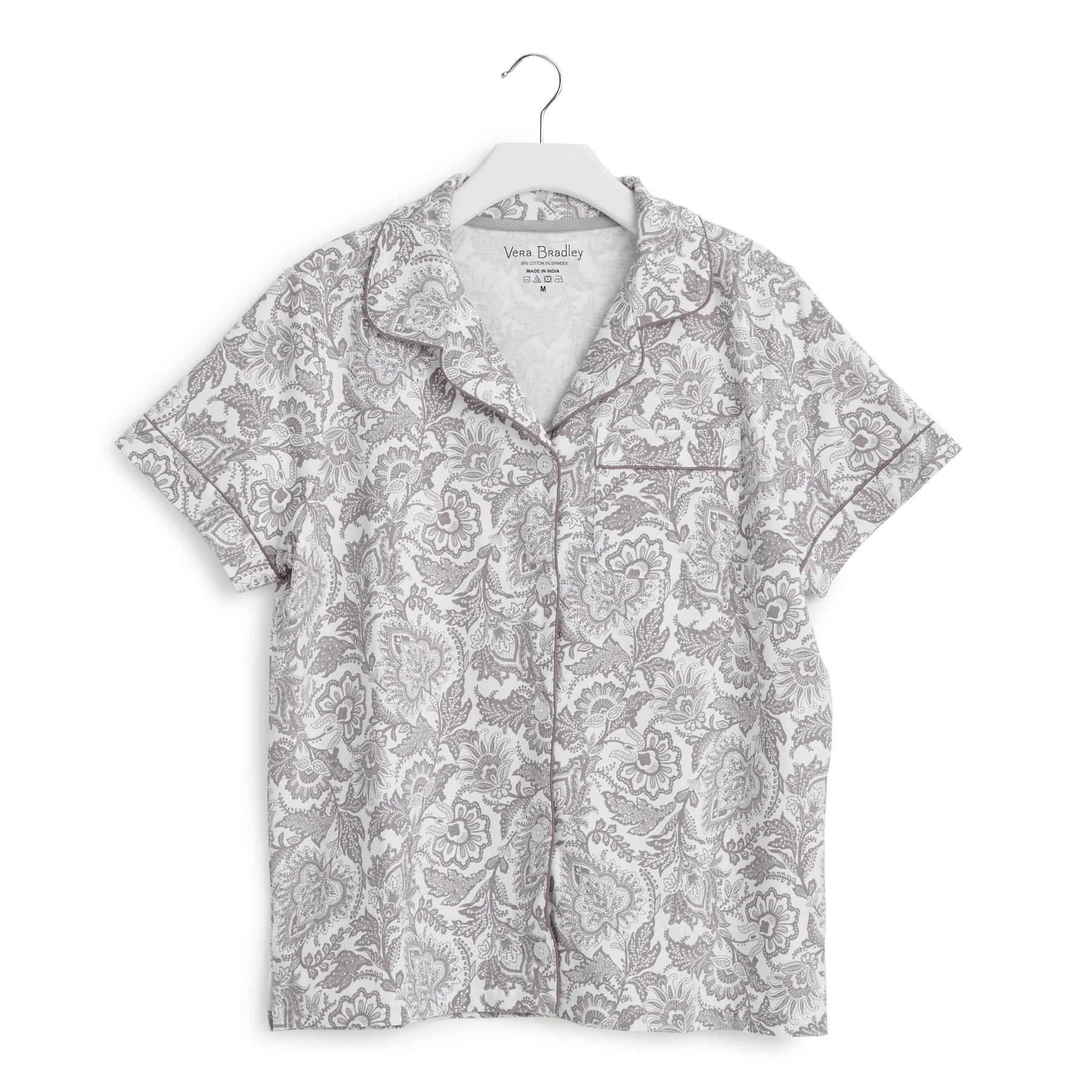 Short-Sleeved Pajama Set sold by Vera Bradley product image thumbnail 5