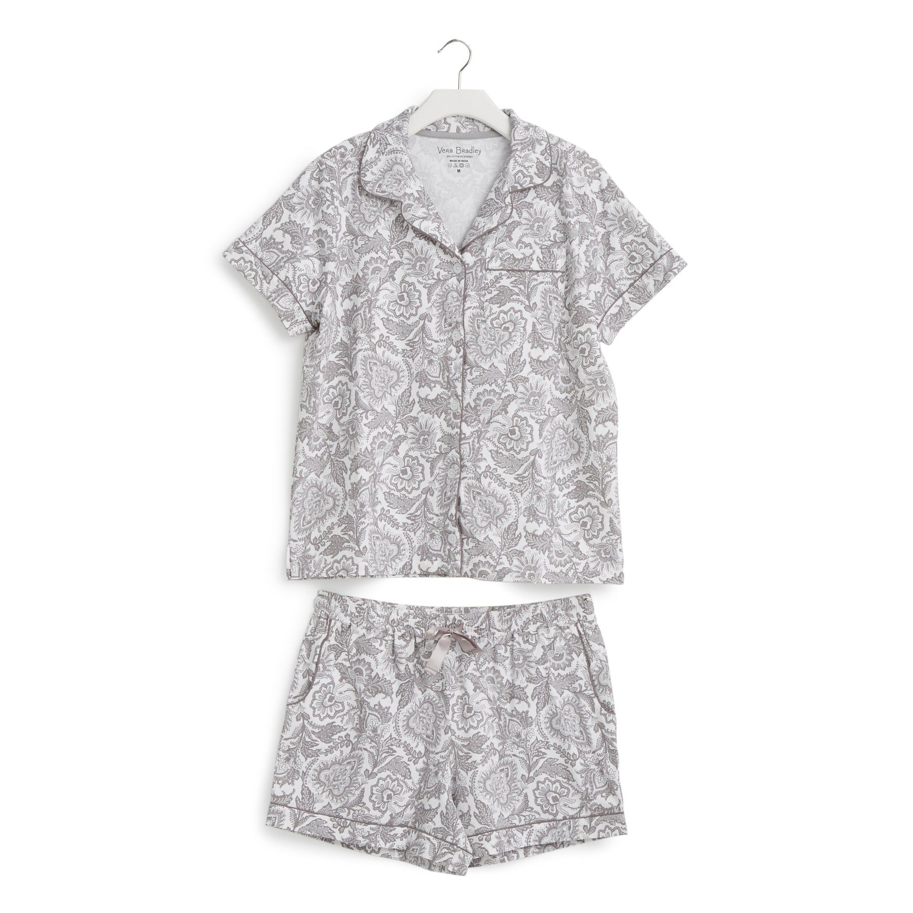 Short-Sleeved Pajama Set sold by Vera Bradley product image thumbnail 4