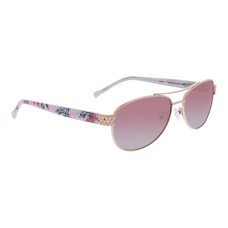 Marlene Polarized Aviator Sunglasses sold by Vera Bradley
