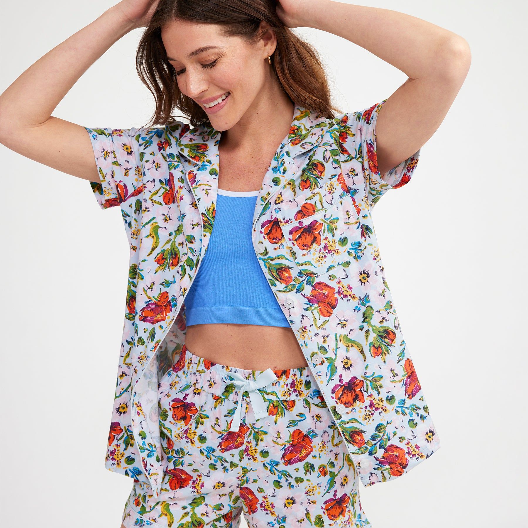 Short-Sleeved Pajama Set sold by Vera Bradley product image thumbnail 2