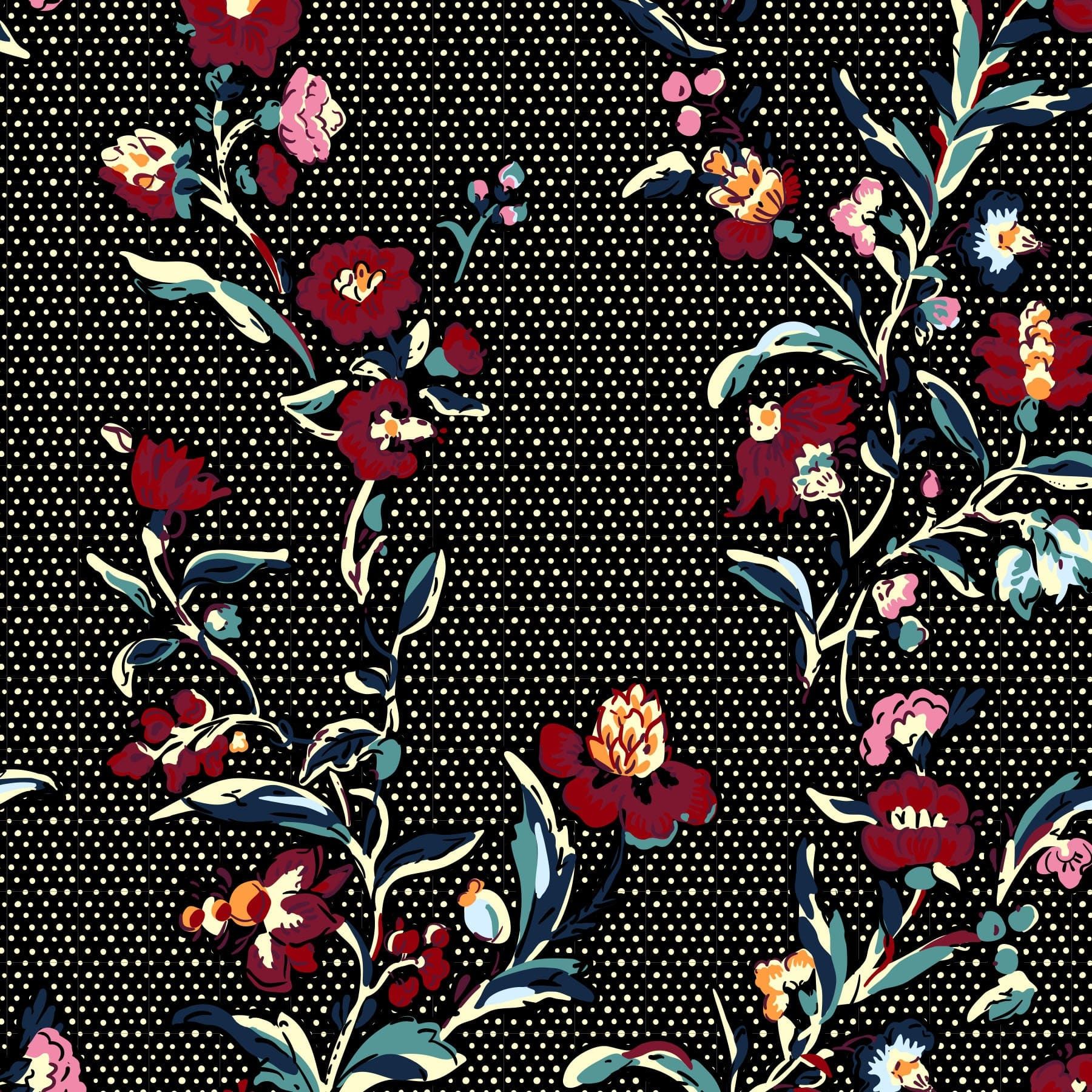 Long-Sleeved Button Pajama Top sold by Vera Bradley product image thumbnail 3