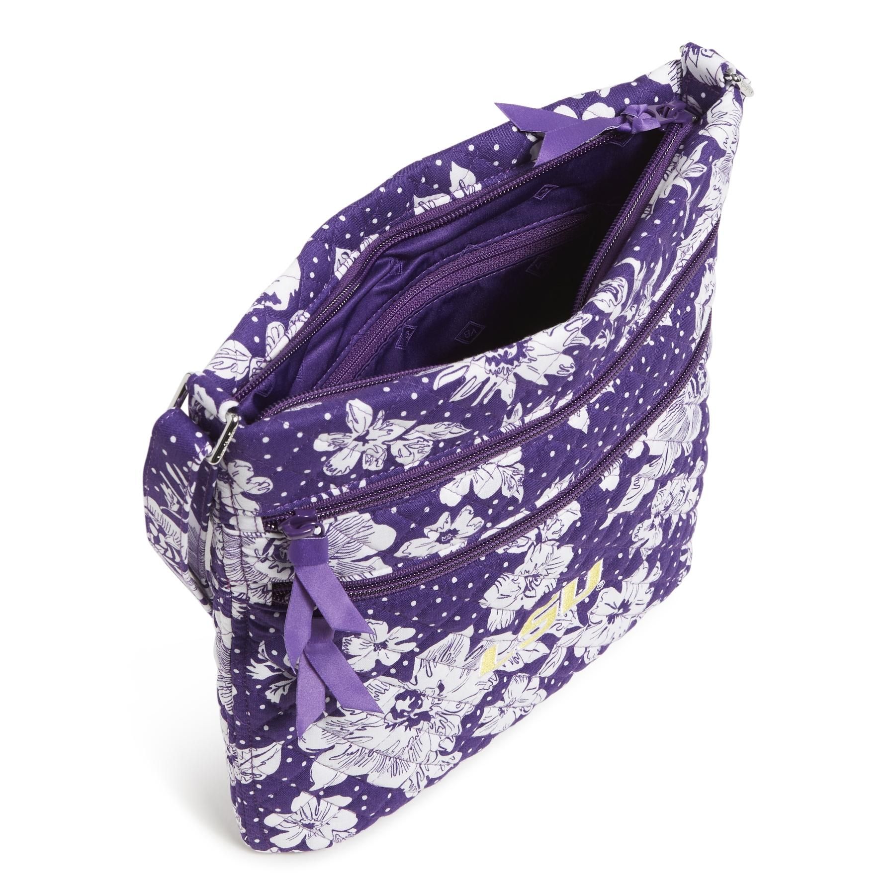 Collegiate Triple Zip Hipster Crossbody Bag sold by Vera Bradley product image thumbnail 4