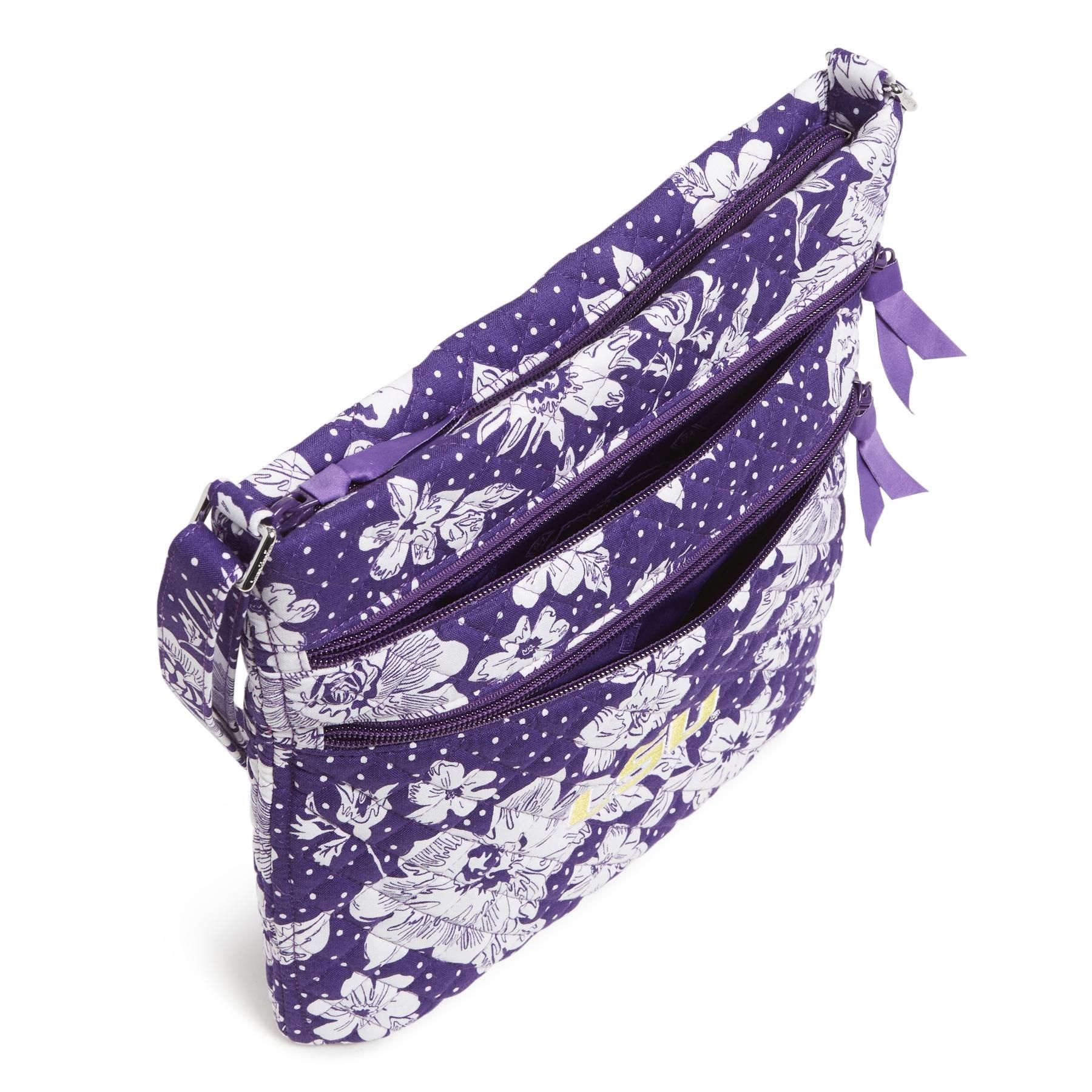 Collegiate Triple Zip Hipster Crossbody Bag sold by Vera Bradley product image thumbnail 5