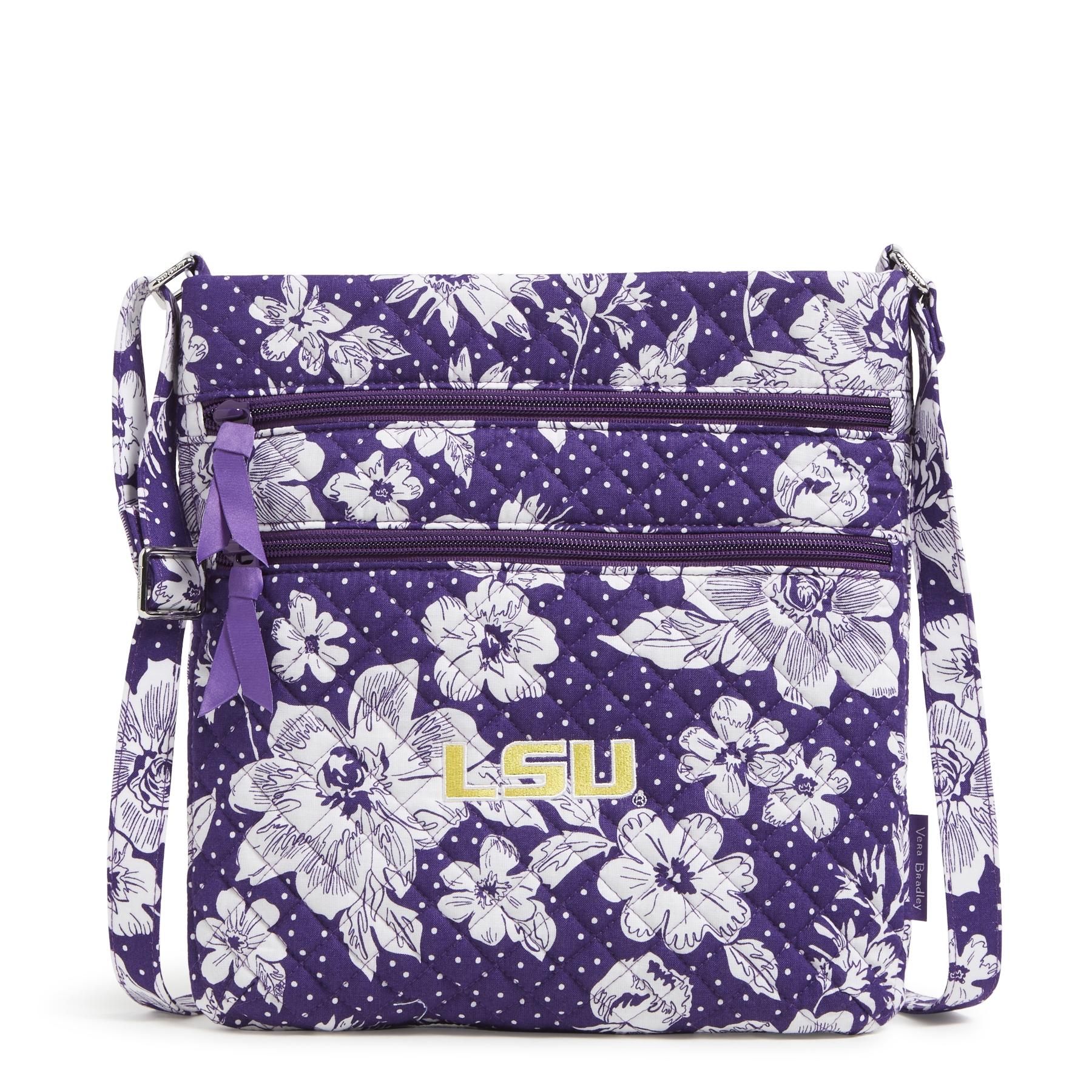 Collegiate Triple Zip Hipster Crossbody Bag sold by Vera Bradley