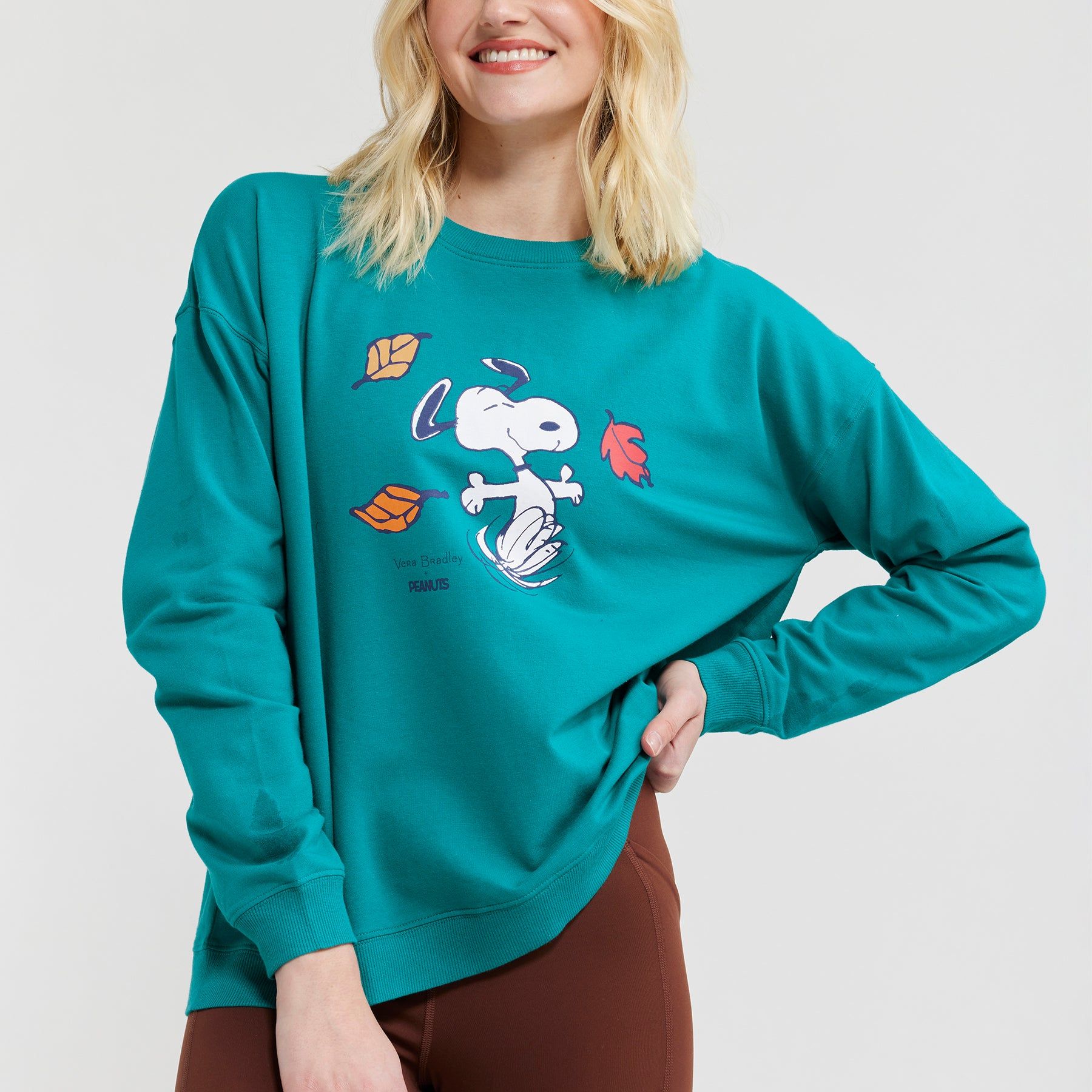 Peanuts® Crewneck Sweatshirt sold by Vera Bradley