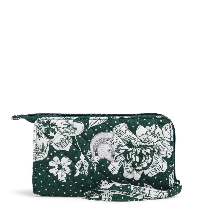Collegiate RFID Front Zip Wristlet sold by Vera Bradley