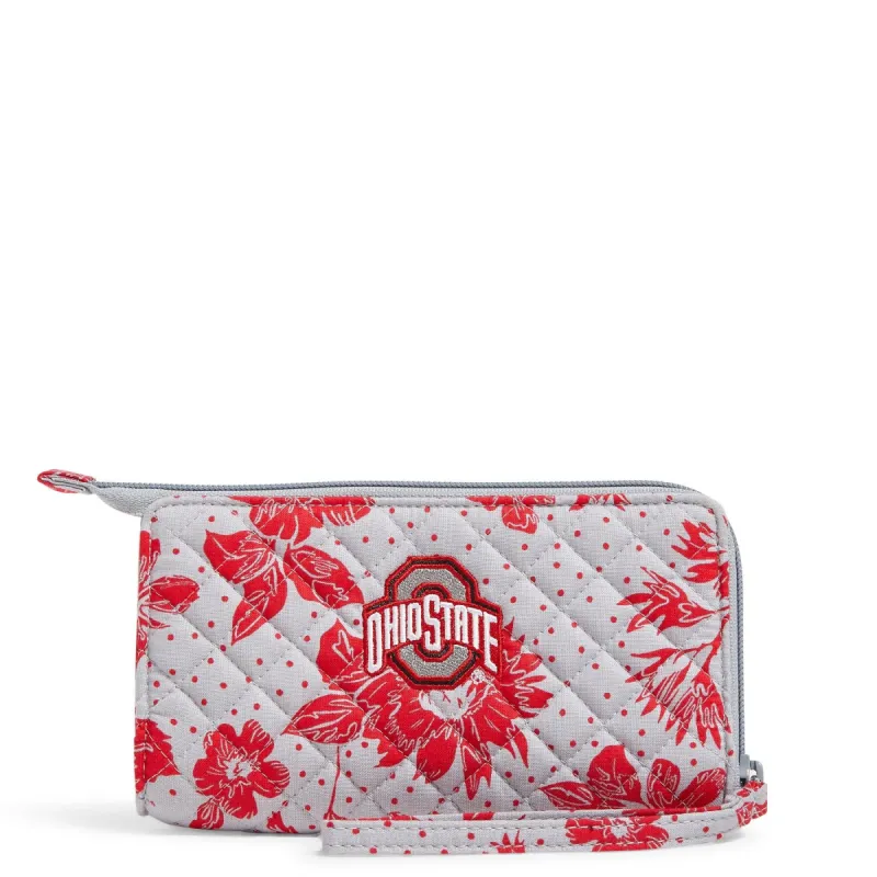 Collegiate RFID Front Zip Wristlet sold by Vera Bradley