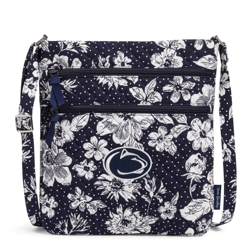 Collegiate Triple Zip Hipster Crossbody Bag sold by Vera Bradley