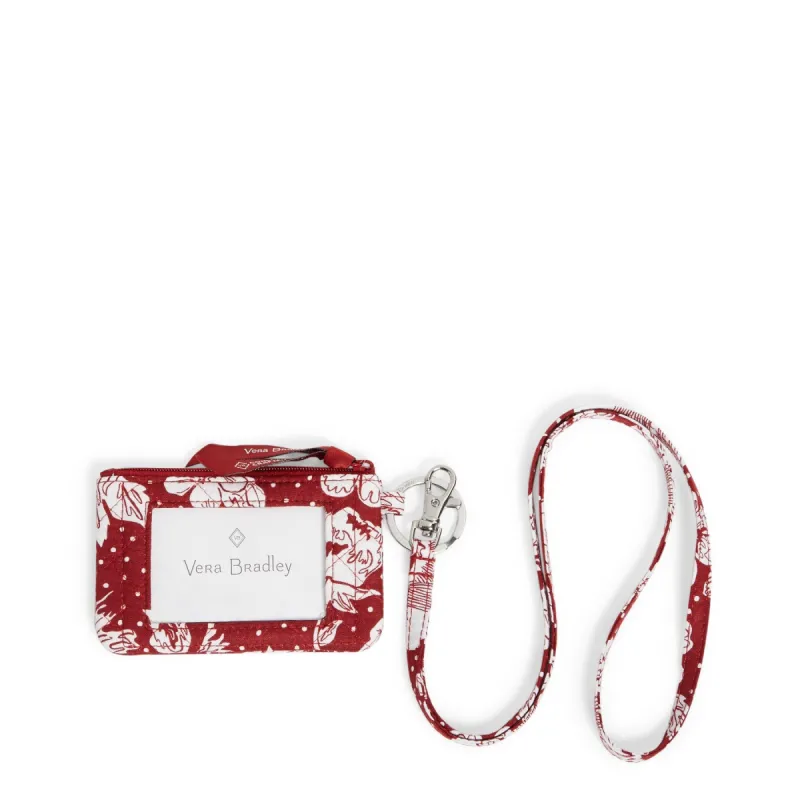 Collegiate Zip ID Lanyard sold by Vera Bradley