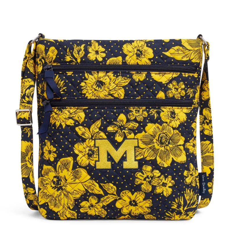 Collegiate Triple Zip Hipster Crossbody Bag sold by Vera Bradley