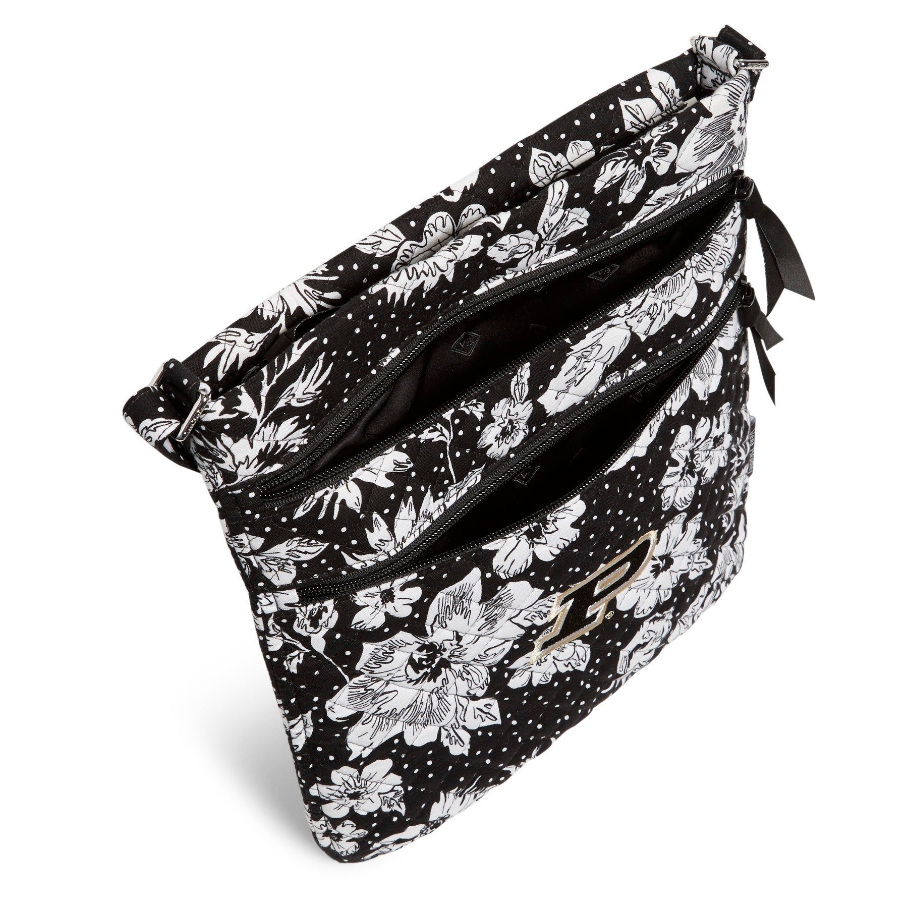 Collegiate Triple Zip Hipster Crossbody Bag sold by Vera Bradley product image thumbnail 5