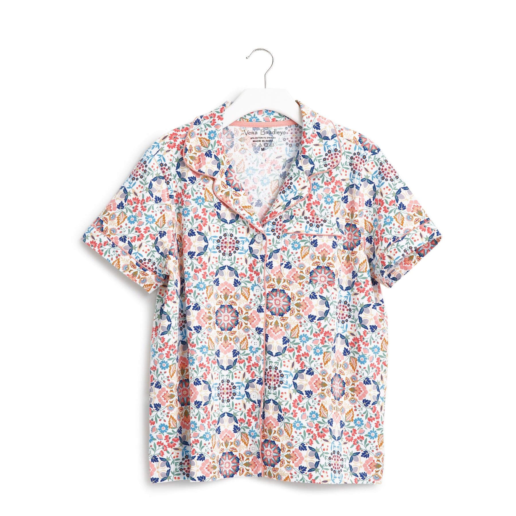 Short-Sleeved Pajama Set sold by Vera Bradley product image thumbnail 3