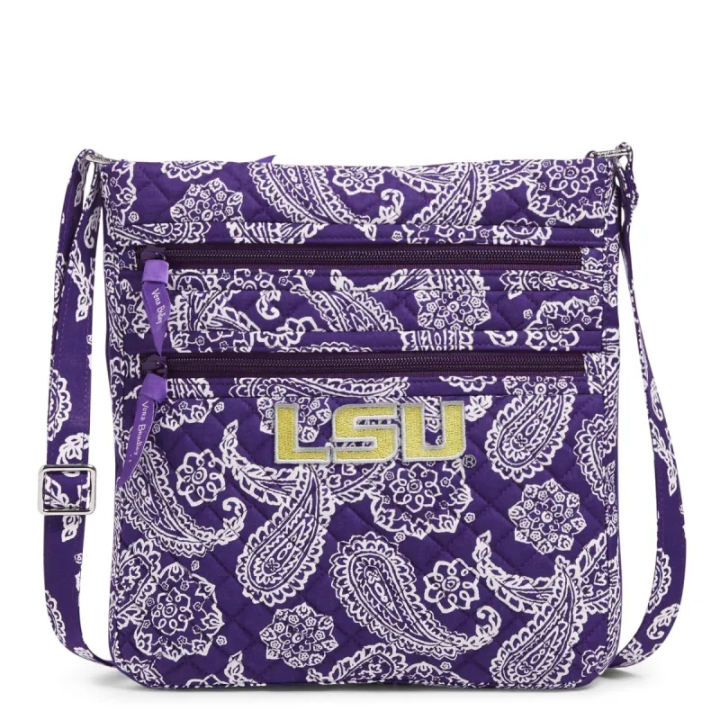 Collegiate Triple Zip Hipster Crossbody Bag sold by Vera Bradley