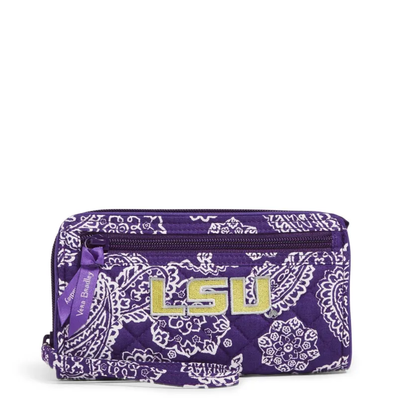Collegiate RFID Front Zip Wristlet sold by Vera Bradley