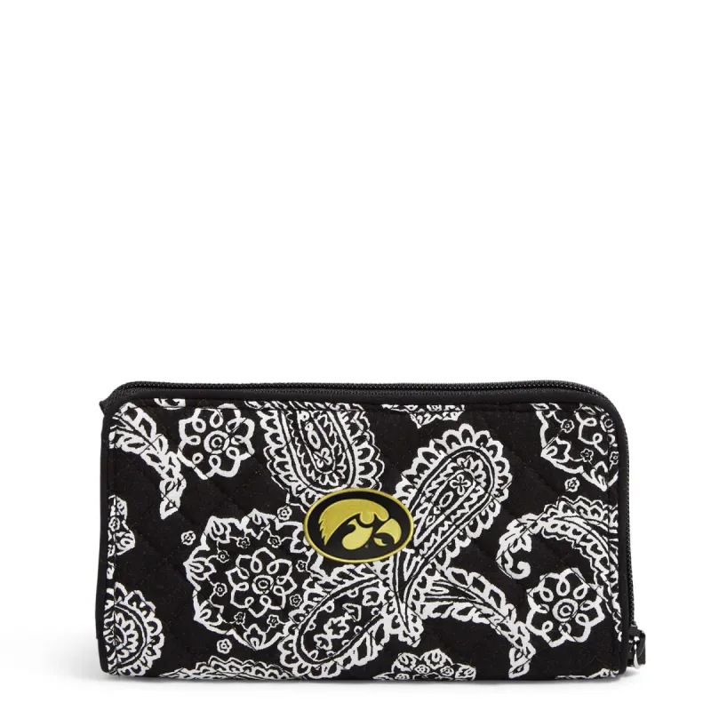 Collegiate RFID Front Zip Wristlet sold by Vera Bradley