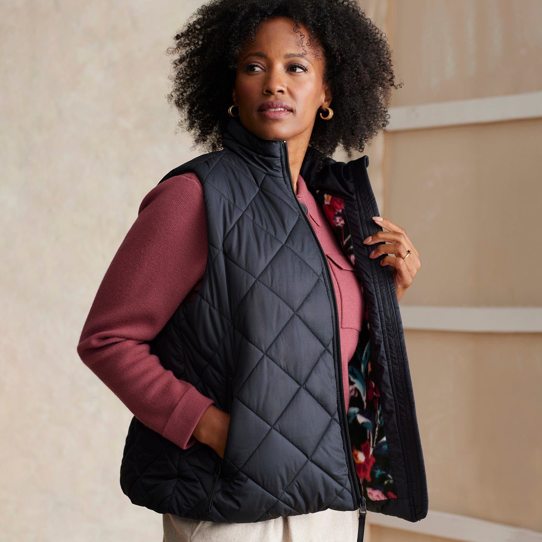 Puffer Vest sold by Vera Bradley
