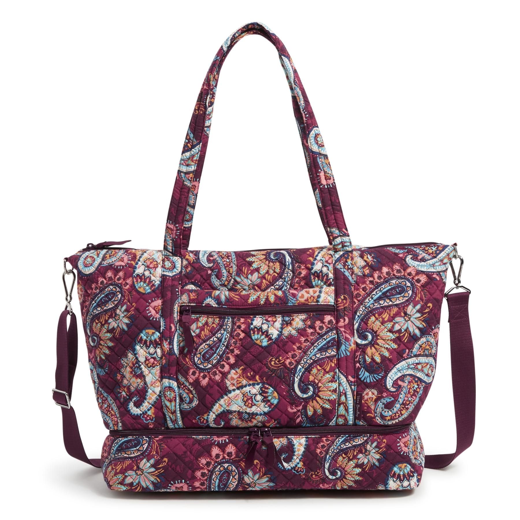 Deluxe Travel Tote Bag sold by Vera Bradley