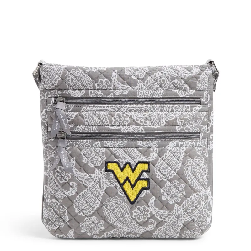 Collegiate Triple Zip Hipster Crossbody Bag sold by Vera Bradley