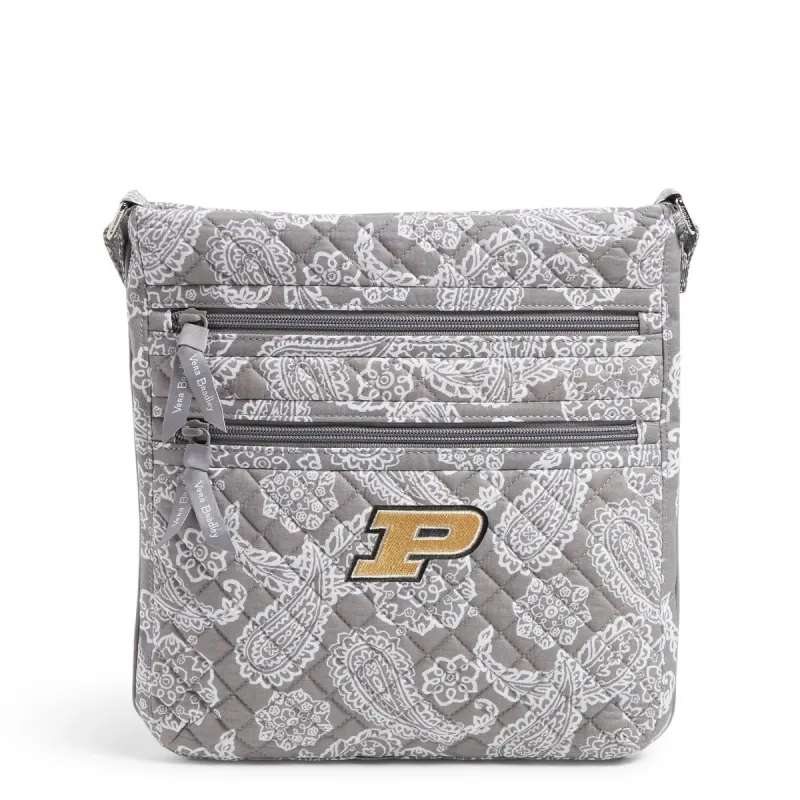 Collegiate Triple Zip Hipster Crossbody Bag sold by Vera Bradley