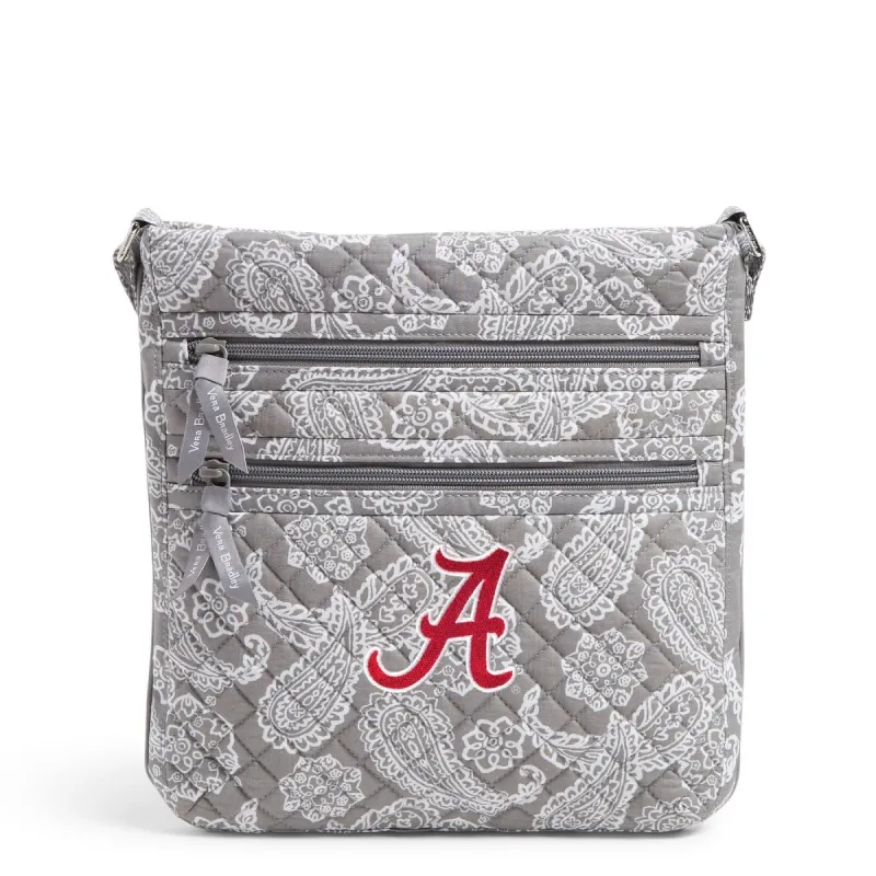 Collegiate Triple Zip Hipster Crossbody Bag sold by Vera Bradley